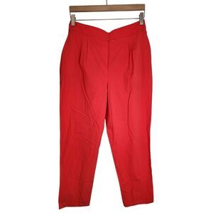 Lululemon Your True Trouser Pants Women's 10 High Rise Crop Red‎